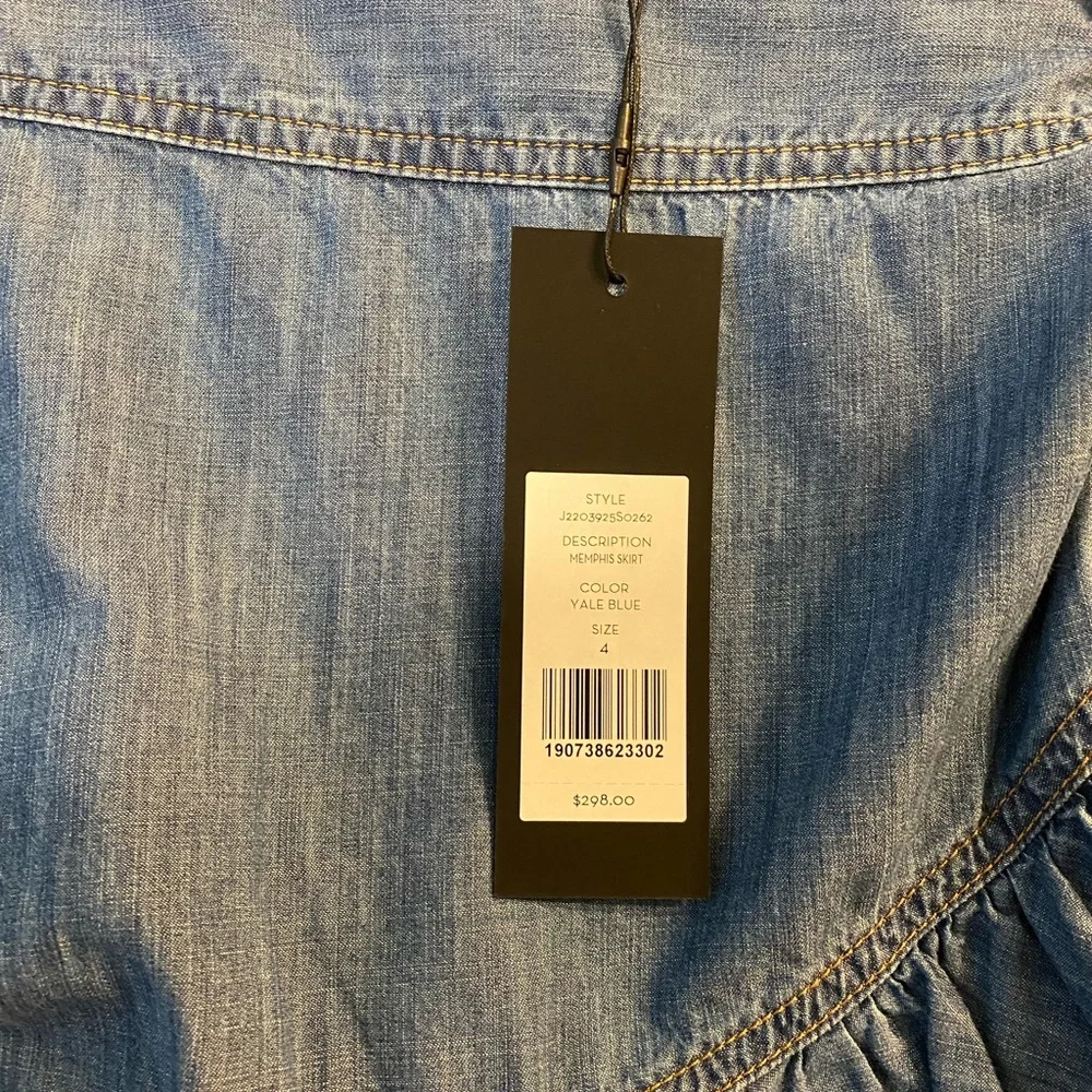 Veronica beard Memphis Denim skirt - Picture 8 of 9